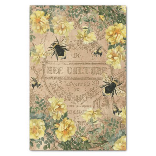 Bee Culture  Tissue Paper