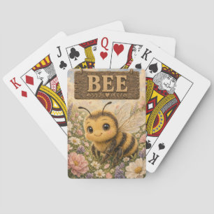 Bee Cute Baby Storybook Nursery Animal Poker Cards