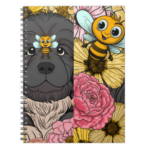 Bee Cute Newf Notebook