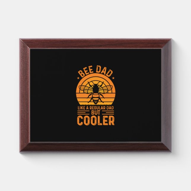 Bee Dad Award Plaque (Horizontal)