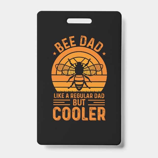 Bee Dad Badge (Front)