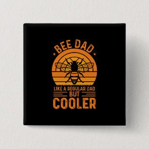 Bee Dad Button