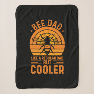 Bee Dad Sherpa Blanket