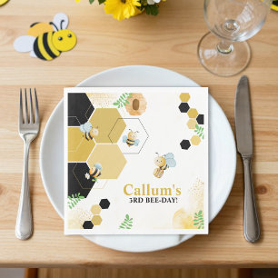 Bee-Day Birthday  Napkins