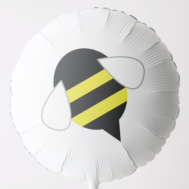 Bee Day Birthday Party Balloon (Front)