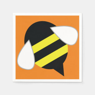 Bee Day Birthday Party Napkins