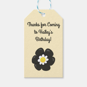 Bee-day Party Favor Tag
