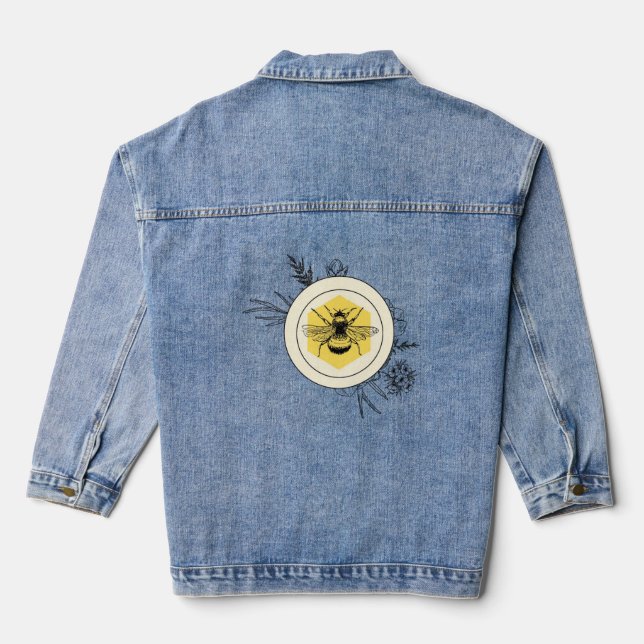 Bee Denim Jacket (Back)
