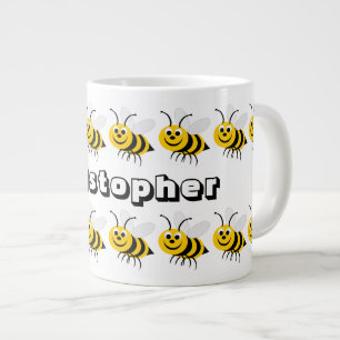 Bee Design Giant Coffee Mug
