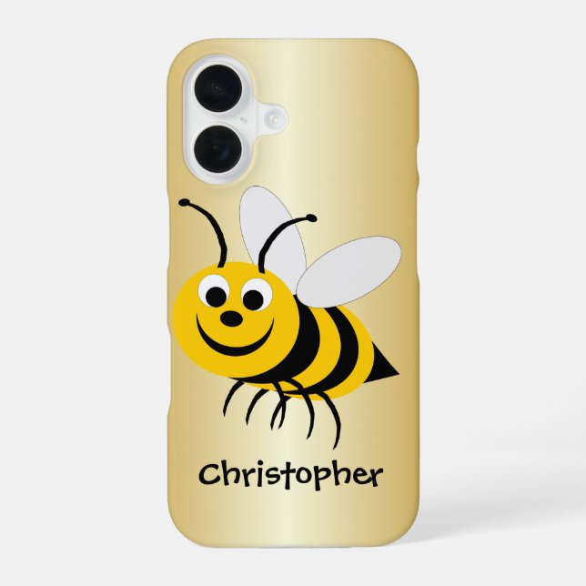 Bee Design Iphone Case (Back)
