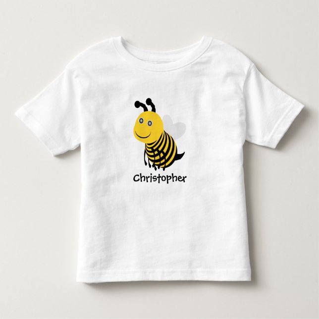 Bee Design Toddler T-shirt (Front)
