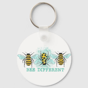 Bee Different Bumble Bee Trio Keychain