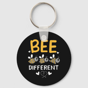 Bee Different Keychain