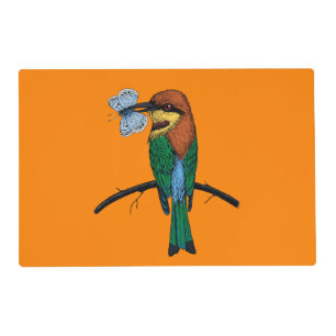 Bee eater placemat
