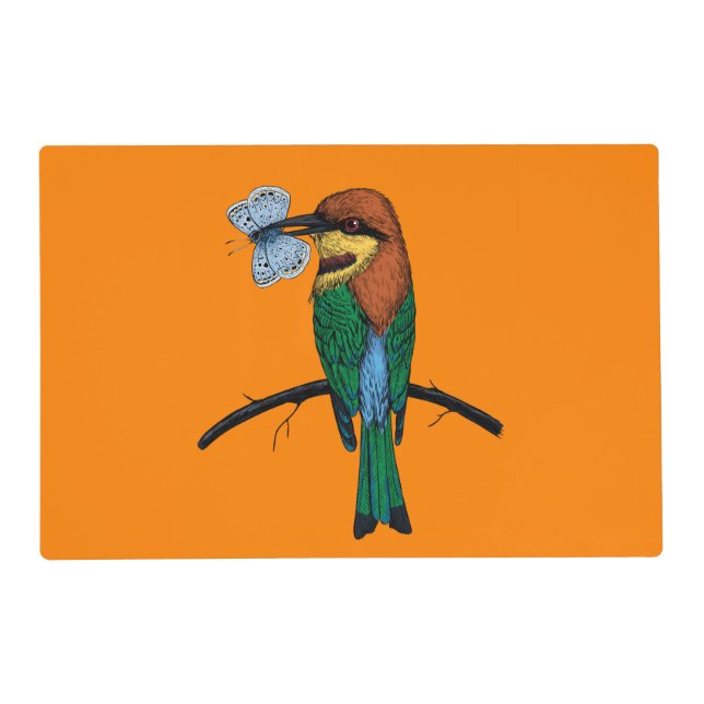 Bee eater placemat (Front)