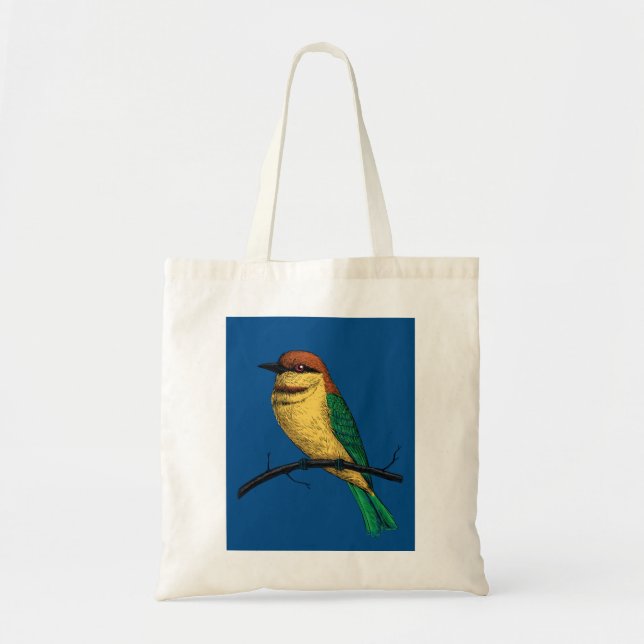 Bee eater tote bag (Front)