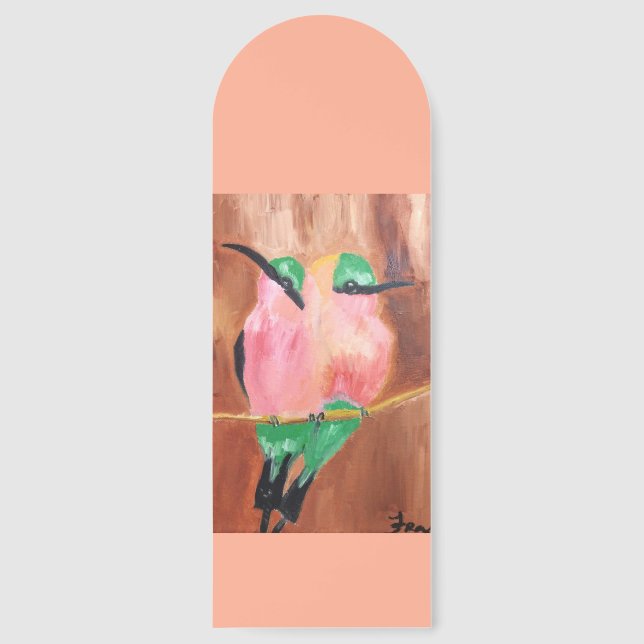 Bee Eaters, Love Birds Bookmarks (Front)