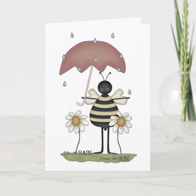 Bee Encouragement Card (Front)