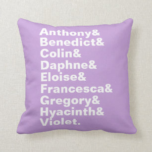 Bee Family Ampersand Pillow