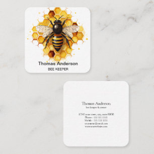 Bee Farm Bee Keeper Business Card