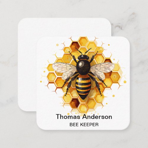 Bee Farm Bee Keeper Business Card