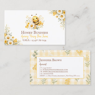 Bee Farm Branding Business Card