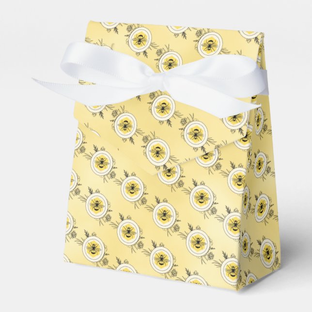 Bee Favor Boxes (Front Side)