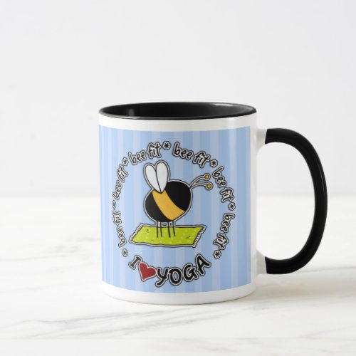 bee fit _ yoga mug