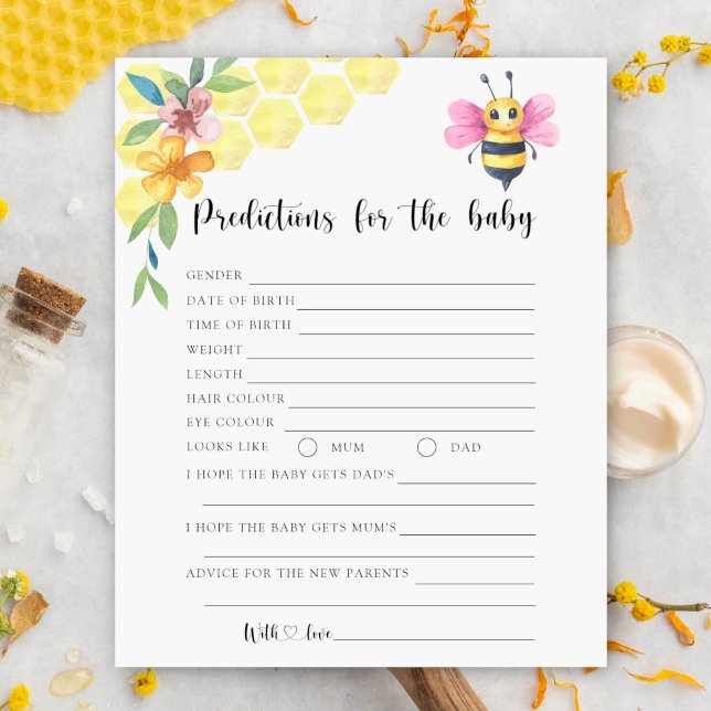 Bee floral - baby predictions and advice (Creator Uploaded)