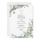 Bee Flower Garden Bridal Shower