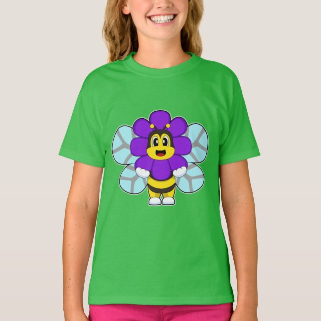 Bee Flower T-Shirt (Front)