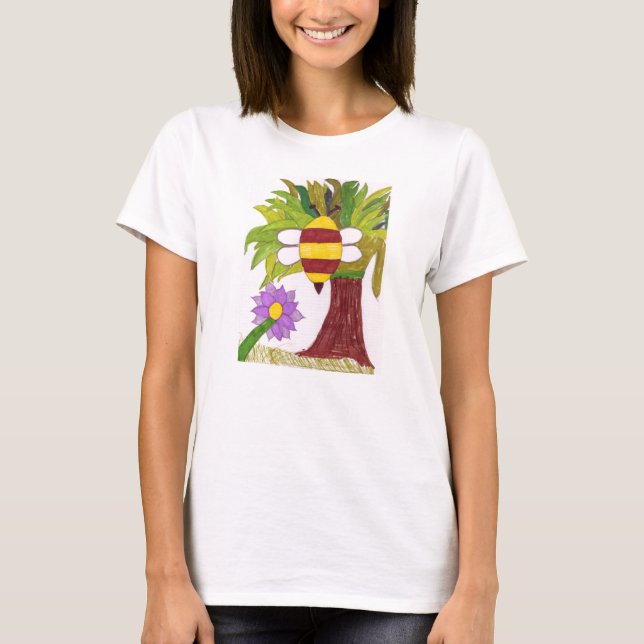 Bee Flying T-Shirt (Front)