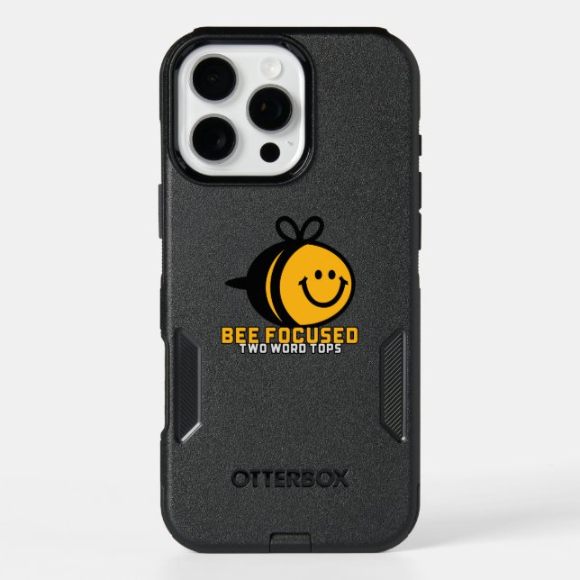 Bee Focused T.W.T Phone Case (Back)