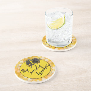 Bee Friendly Garden Bumblebee Coaster