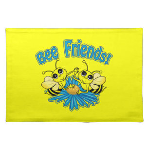 Bee Friends Cloth Placemat
