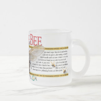 Bee Frosted Mug