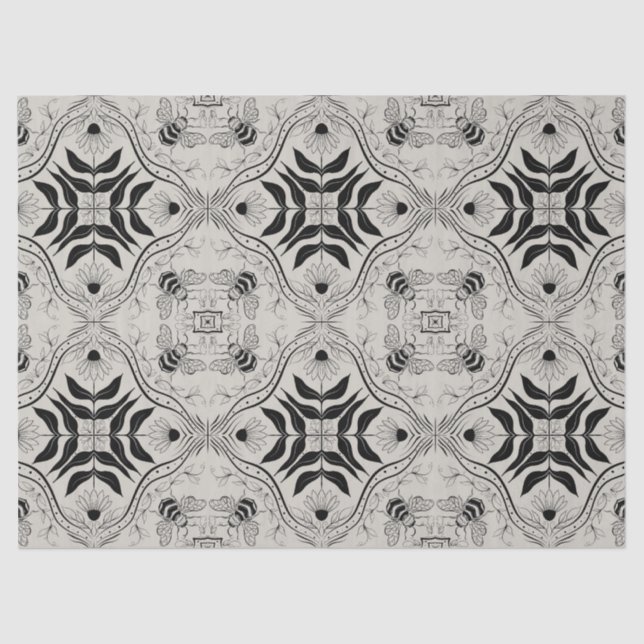 Bee Garden Tissue Paper (Front)