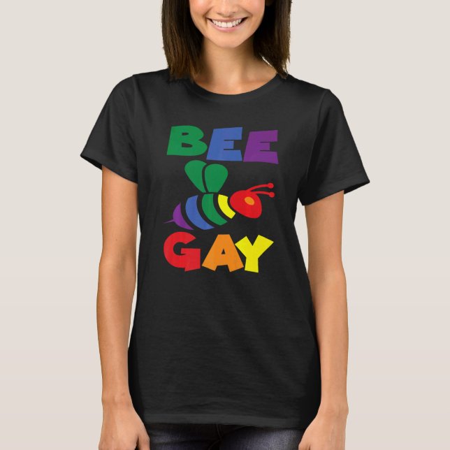 bee gay bee equalisation and human rights T-Shirt (Front)