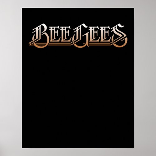 Bee Gees Band Poster