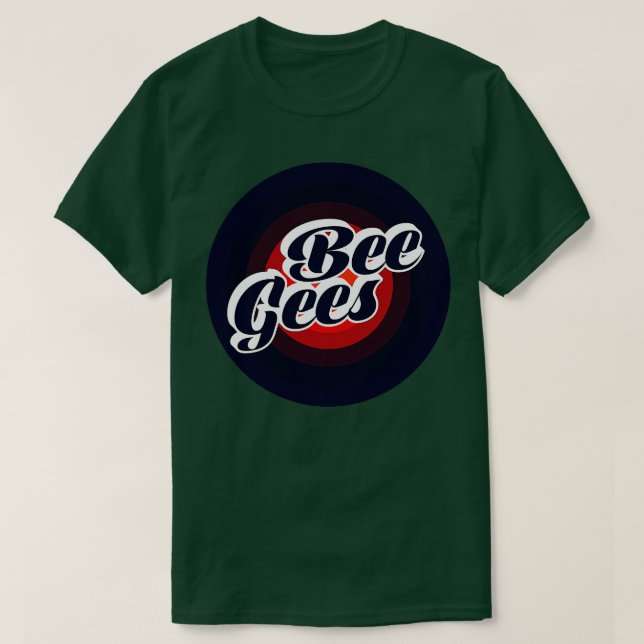 BEE GEES BLURN CIRCLE T-Shirt (Design Front)