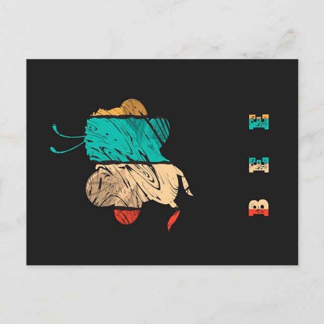 Bee Gifts ,I Love Bee, Beekeeping Gift,Bee Saying Postcard (Front)