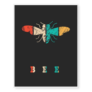 Bee Gifts ,I Love Bee, Beekeeping Gift,Bee Saying Temporary Tattoos