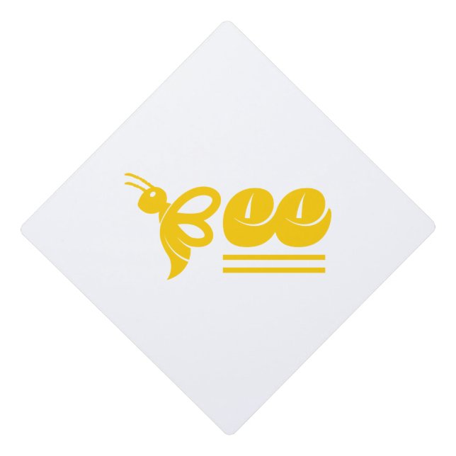 Bee Graduation Cap Topper (Front)