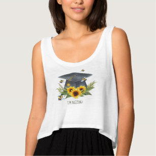 BEE Graduation Gift - Fun Im Buzzing Personalized Tank Top