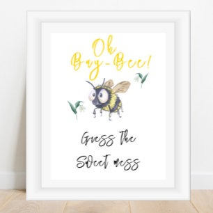 Bee - Guess the sweet mess Poster