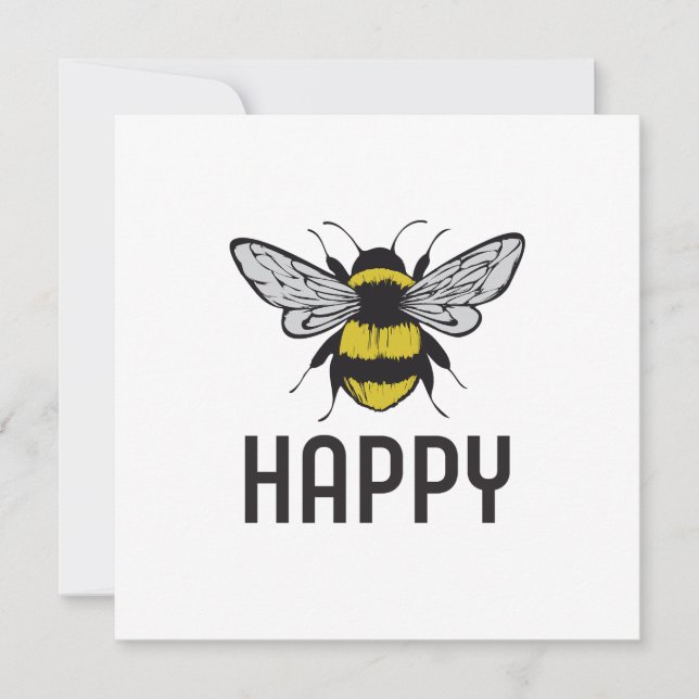 Bee Happy   (Front)