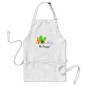 Bee Happy Adult Apron