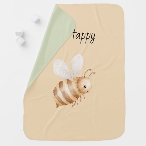 Bee Happy Baby Blanket