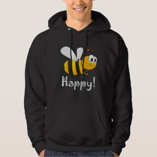 Bee Happy Bee Bright Hoodie