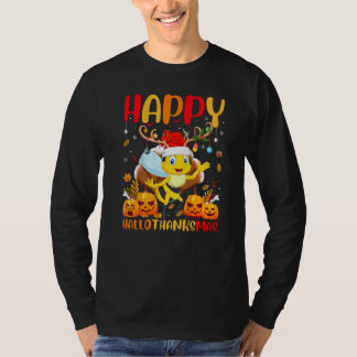 Bee  Happy Bee Hellothanksmas T-Shirt